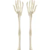 Party City Boneyard Skeleton Plastic Serving Utensils, 3.75In X 12.5In, 2Ct| Boneyard Glam