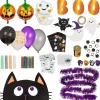 Party City Boo Halloween Friends Trunk Or Treat Car Decorating Kit, 200Pc| Spooky Friends
