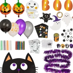 Party City Boo Halloween Friends Trunk Or Treat Car Decorating Kit, 200Pc| Trunk Or Treat