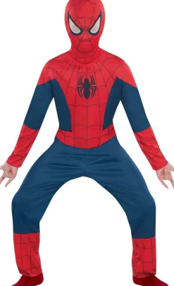 Marvel Boys Classic Spider-Man Costume|Boy Superhero