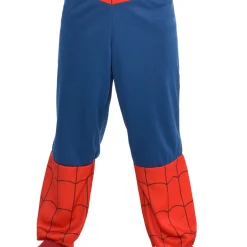 Marvel Boys Classic Spider-Man Muscle Costume|Boy Superhero
