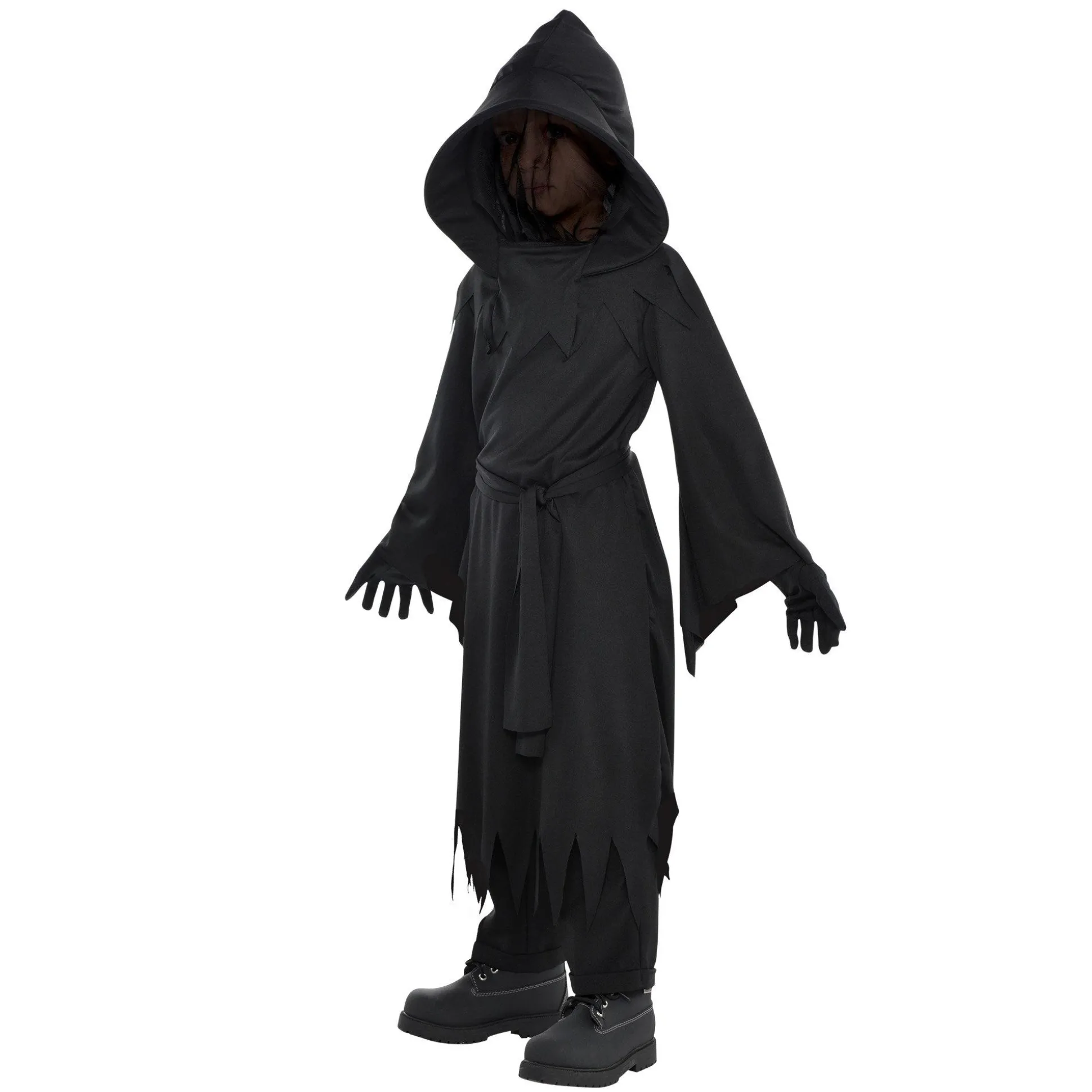 Party City Boys Phantom Of Darkness Costume|Boy Scary