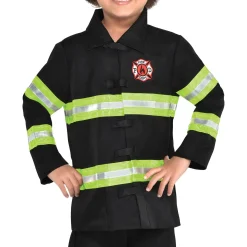 Party City Boys Reflective Firefighter Costume|Boy Career