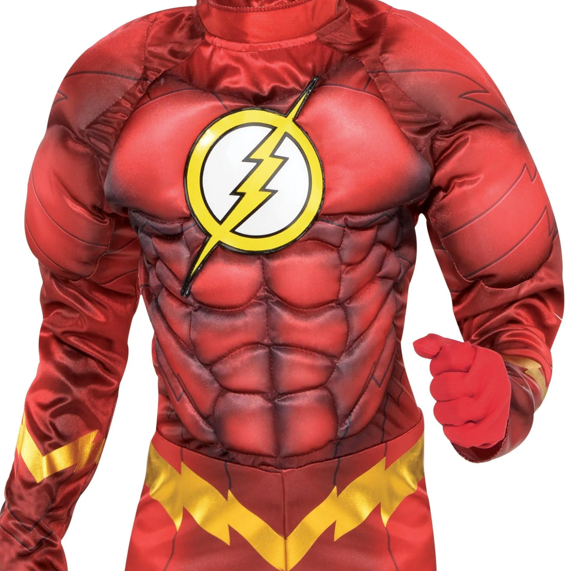 DC Comics Boys The Flash Muscle Costume - New 52|Boy Superhero