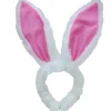 Clearance Bright Pink Bunny Ears Headband Headbands, Tails