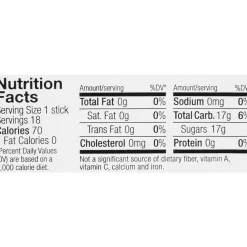 Party City Bright Pink Rock Candy Sticks, 18Ct - Bubblegum Flavor| Rock Candy