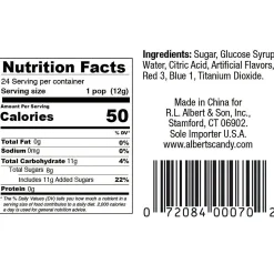 Clearance Bright Pink Swirly Lollipops, 24Pc - Bubblegum Flavor Lollipops