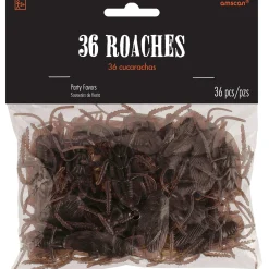 Party City Brown Cockroaches 36Ct| Creatures