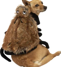 Fashion Brown Fuzzy Spider Halloween Costume For Dogs Dog & Pet Costumes