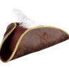 Best Sale Brown Tricorn Pirate Hat Pirate
