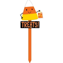 Party City Candy Corn Treats Yard Stake| Yard Stakes & Signs