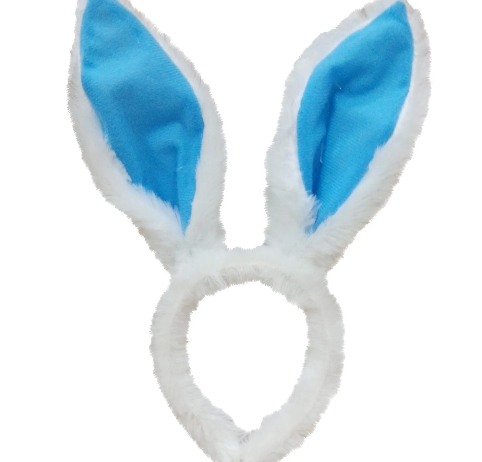 Discount Caribbean Blue Bunny Ears Headband Headbands, Tails
