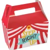 Discount Carnival Cardstock Treat Boxes 8Ct Baking Supplies
