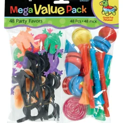 Party City Carnival Favor Pack 48Pc| Favors & Favor Bags