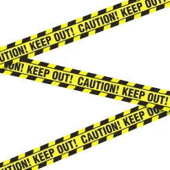 Party City Caution Keep Out Tape| Window & Wall Décor