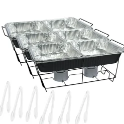 Party City Chafing Dish Buffet Set 24Pc| Wicked Haunting