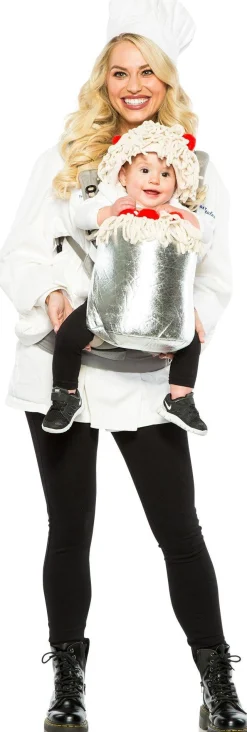 Party City Chef & Spaghetti Baby & Me Costume|Women Funny