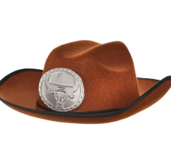 Clearance Child Brown Cowboy Hat Cowboy