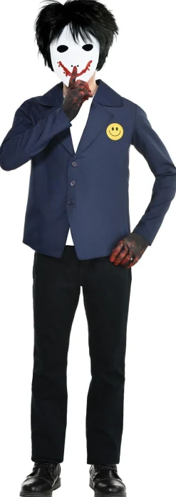 Party City Child Creepy Painter Boy Costume|Boy Scary