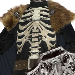 Party City Child Dark King Skeleton Costume|Boy Scary