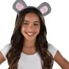Discount Child Gray Mouse Ears Headband Headbands, Tails