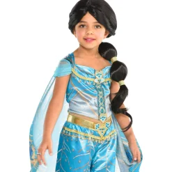 Cheap Child Jasmine Ponytail Wig - Aladdin Wigs