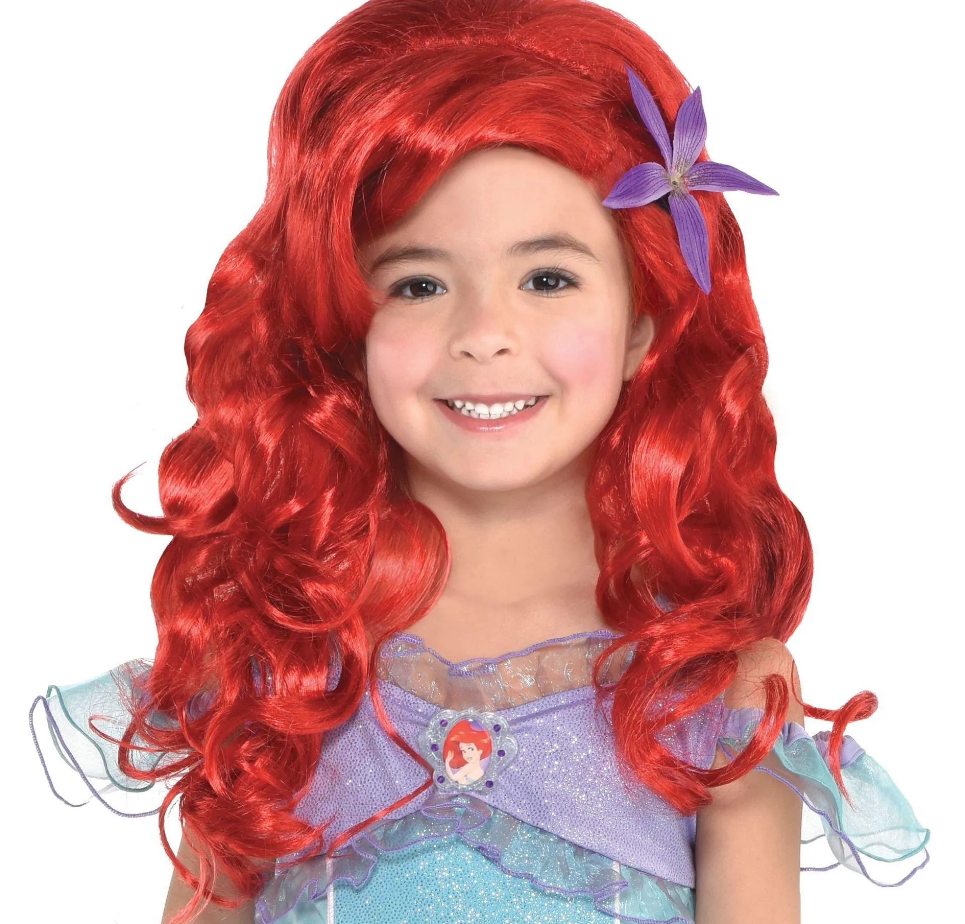 Online Child Long Ariel Wig - The Little Mermaid Wigs