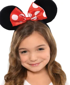 Cheap Child Minnie Mouse Ears Headbands, Tails