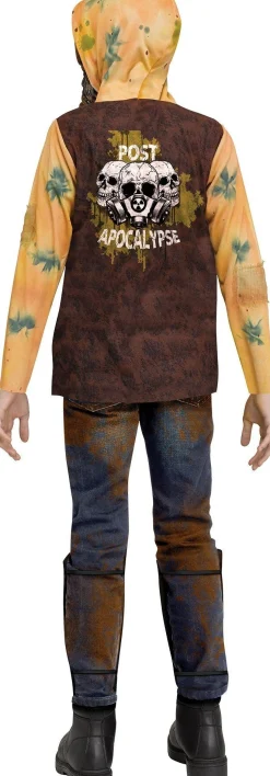 Party City Child Post-Apocalyptic Warrior Costume|Boy Scary