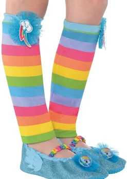 Discount Child Rainbow Dash Leg Warmers - My Little Pony Tights