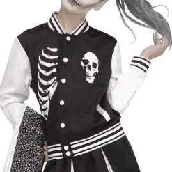 Party City Child Scare Squad Skeleton Costume|Girl Scary