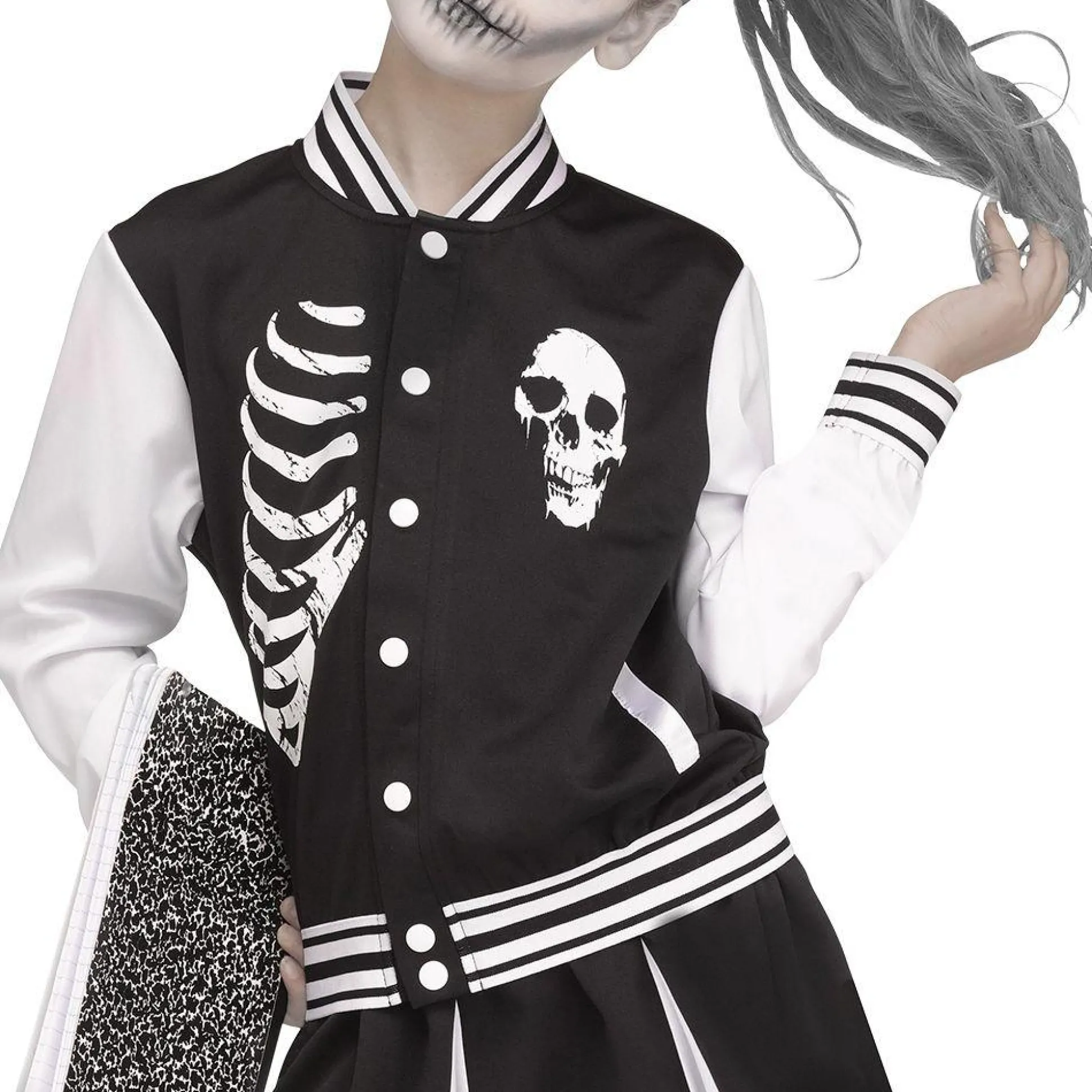 Party City Child Scare Squad Skeleton Costume|Girl Scary