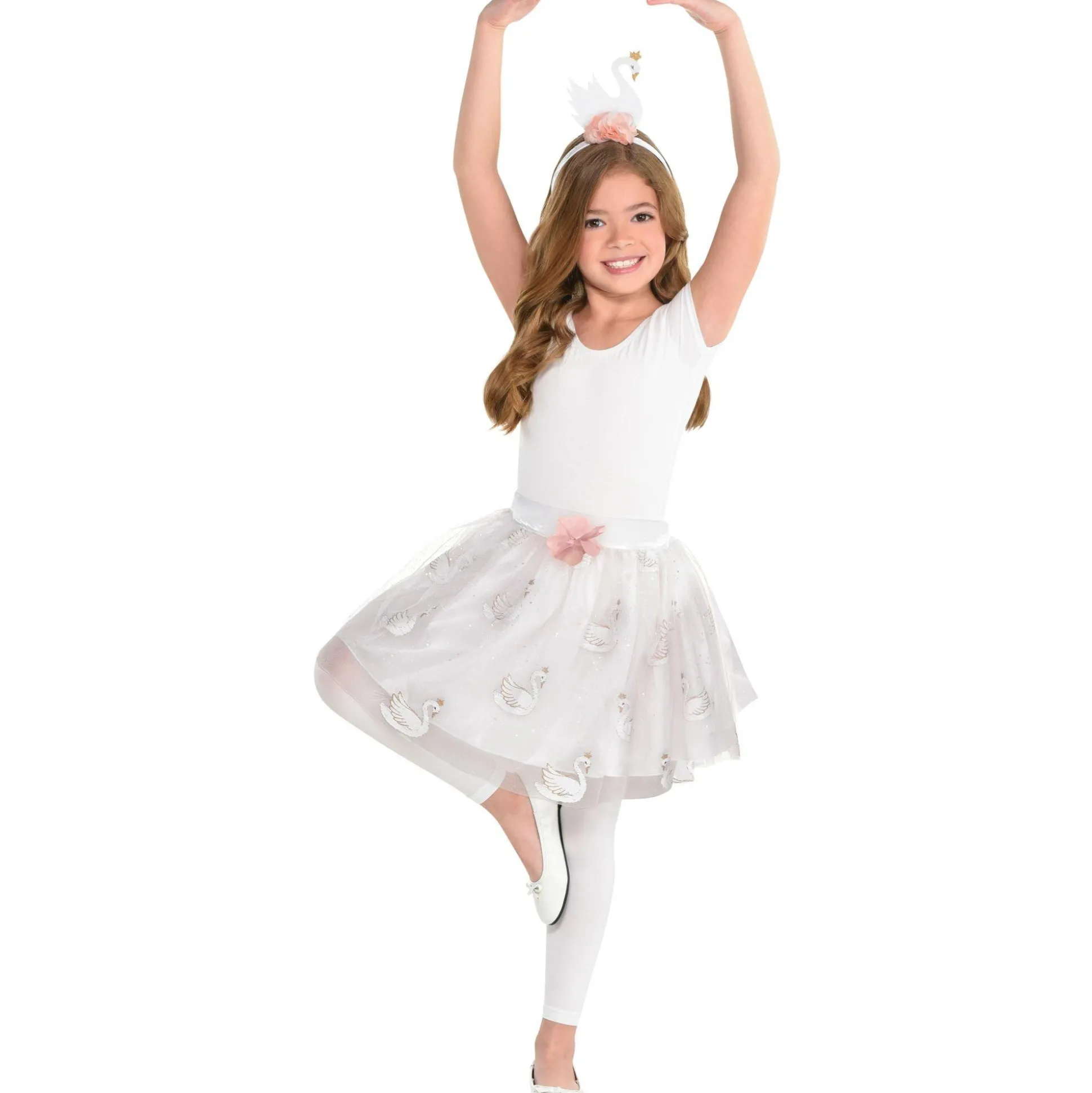 Party City Child Swan Ballerina Costume Accessory Kit|Girl Animal & Bug