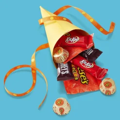 Sale Chocolate Miniatures Assortment Party Pack Bag, 33.38 Oz, 93Pc - Reese's, & Kit Kat Bulk Candy