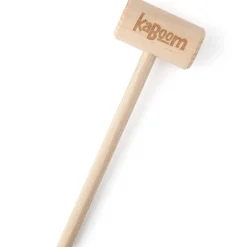 New Chocolate Pi Ata Wooden Mallet, 3.9In X 8In - Kaboom Chocolaka Baking Supplies