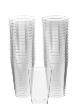 Party City Clear Plastic Tumblers, 14Oz, 32Ct| The Nightmare Before Christmas