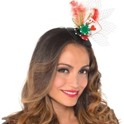 Sale Clip-On Roll The Dice Casino Fascinator Hat Hats