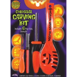 Party City Colossal Pumpkin Carving Kit 10Pc| Pumpkin Carving Kits