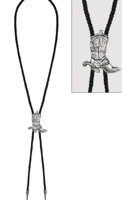Hot Cowboy Boot Bolo Tie Jewelry