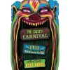 Party City Creepy Carnival Black Light Reactive Lenticular Plastic Cutout, 12In X 18In| Creepy Carnival