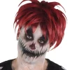 Outlet Creepy Red Circus Wig Wigs