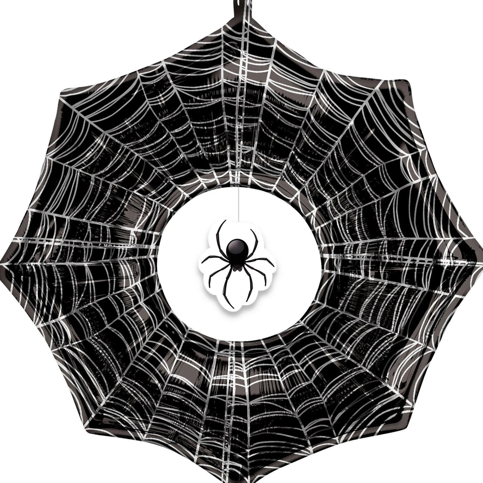 Party City Creepy Spider Halloween Foil Balloon Bouquet, 7Pc| Balloons