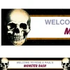 Party City Custom Skull Banner| Decorations