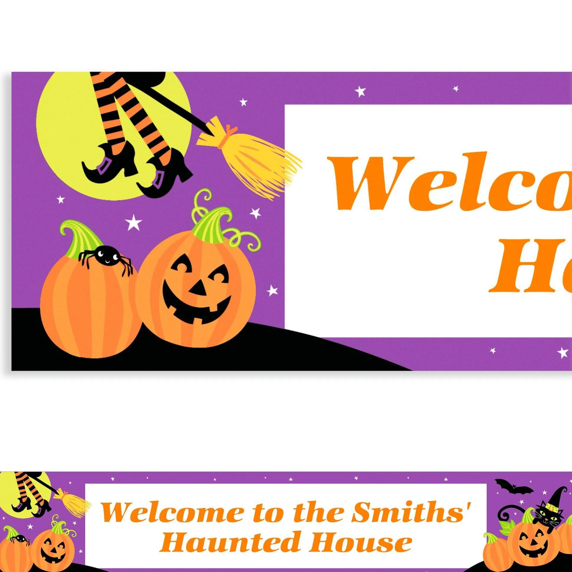 Party City Custom Witch's Crew Banner| Decorations