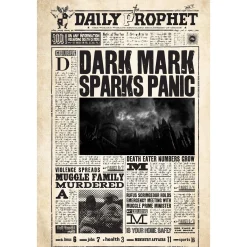 Party City Daily Prophet Lenticular Plastic Cutout, 12In X 18In - Harry Potter| Harry Potter Hogwarts