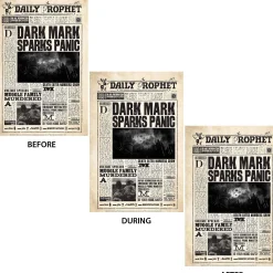 Party City Daily Prophet Lenticular Plastic Cutout, 12In X 18In - Harry Potter| Decorations