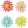 New Daisy Icing Decorations 17Ct Cake Icing & Decorations