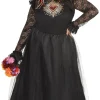 Outlet Day Of The Dead Sacred Heart Couture Plus Size Dress For Adults Plus Size Costumes