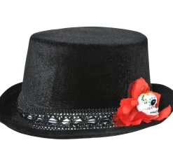 Online Day Of The Dead Top Hat Hats