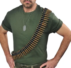 Best Deluxe Bullet Belt 50In Weapons